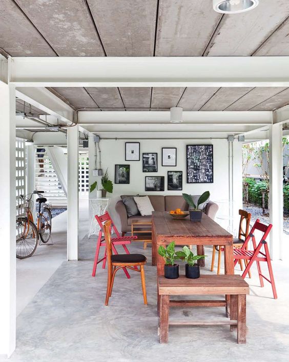 ไอเดียใต้ถุนบ้านเก๋ๆ