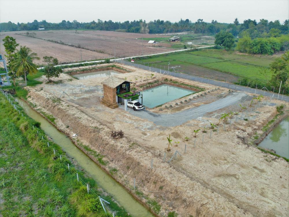 ไอเดียบ้านสวนกับบ่อน้ำ