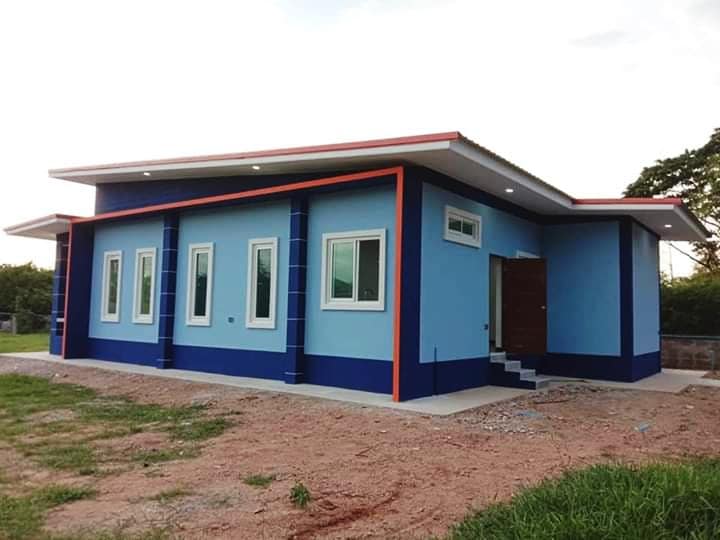 บ้านโมเดิร์น ราคา 840,000 บาท รับสร้างบ้าน by ทีมงานหวานเจี๊ยบโคราช