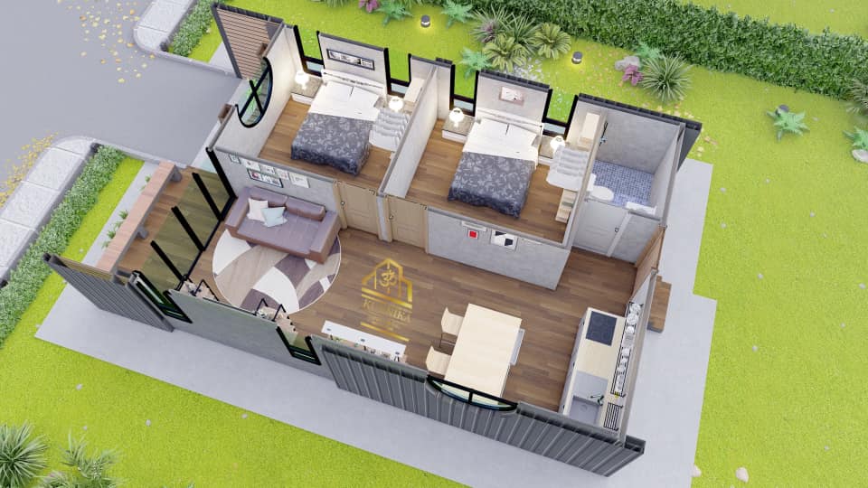 แบบบ้านสำหรับคนงบน้อย งบก่อสร้าง 5 แสนปลายๆ