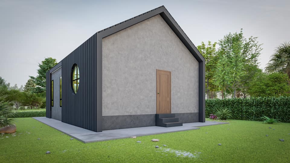 แบบบ้านสำหรับคนงบน้อย งบก่อสร้าง 5 แสนปลายๆ