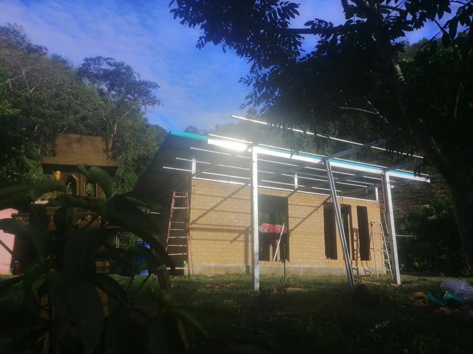 ไอเดียทำบ้านสวน เจ้าของบ้านทำเองตั้งแต่อิฐบล๊อก