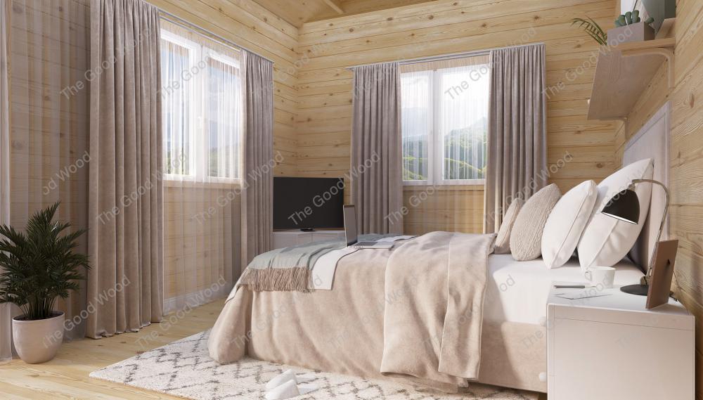 ไอเดียบ้านไม้สนสำเร็จรูป(LogHome) ดีไซน์สวย คลาสสิก ประกอบง่าย