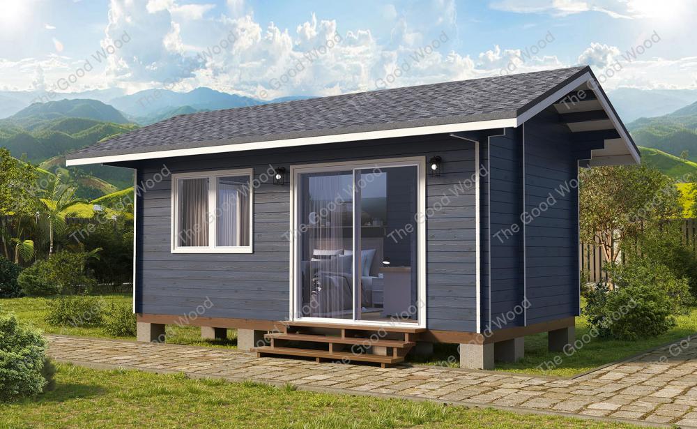 ไอเดียบ้านไม้สนสำเร็จรูป(LogHome) ดีไซน์สวย คลาสสิก ประกอบง่าย