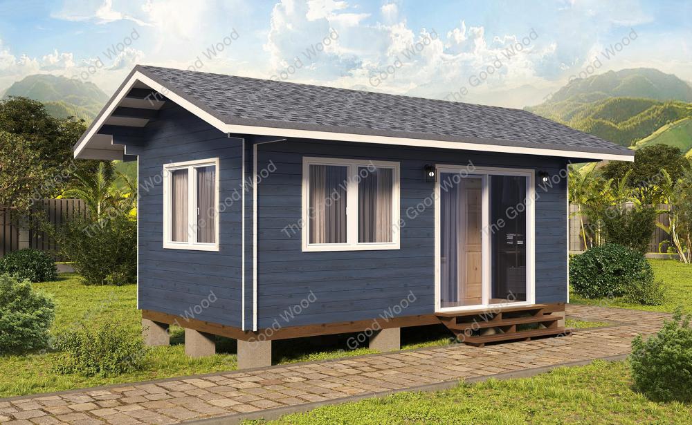 ไอเดียบ้านไม้สนสำเร็จรูป(LogHome) ดีไซน์สวย คลาสสิก ประกอบง่าย