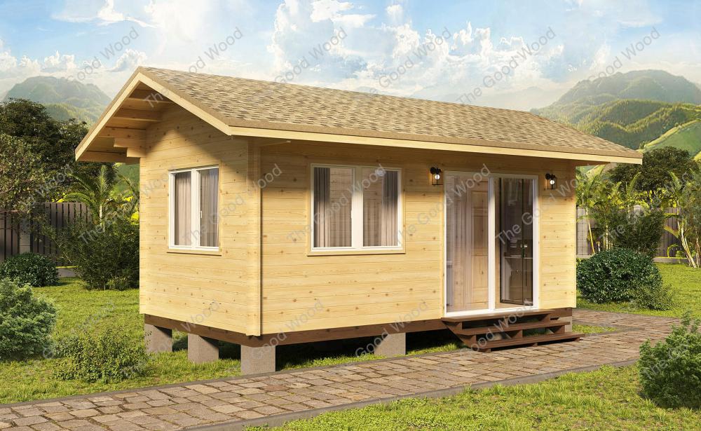 ไอเดียบ้านไม้สนสำเร็จรูป(LogHome) ดีไซน์สวย คลาสสิก ประกอบง่าย