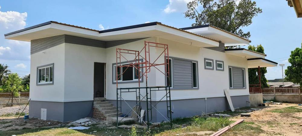 บ้านโมเดิร์น งบก่อสร้าง 1.4 ล้านบาท