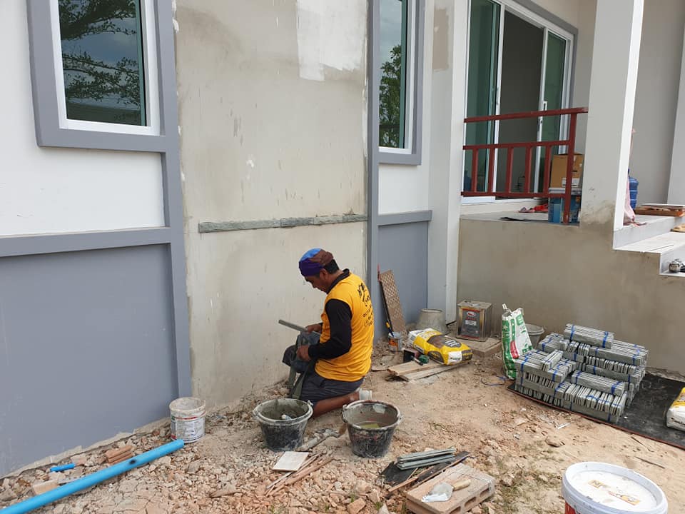 บ้านโมเดิร์น งบก่อสร้าง 1.4 ล้านบาท