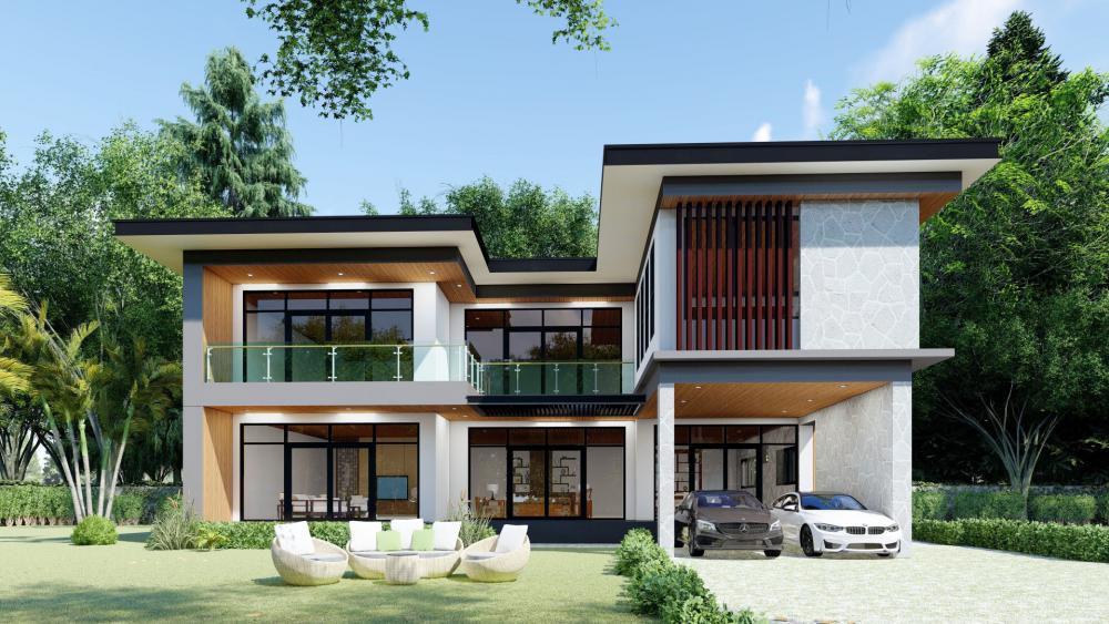 แบบบ้านหลากสไตล์