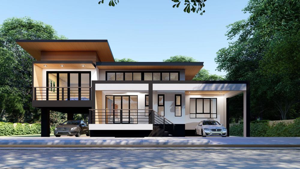 แบบบ้านหลากสไตล์