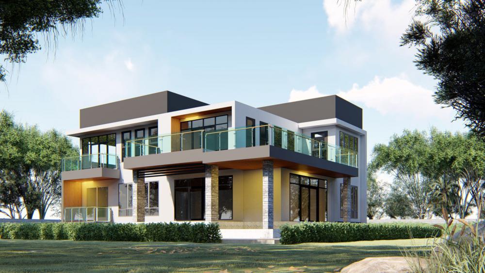 แบบบ้านหลากสไตล์