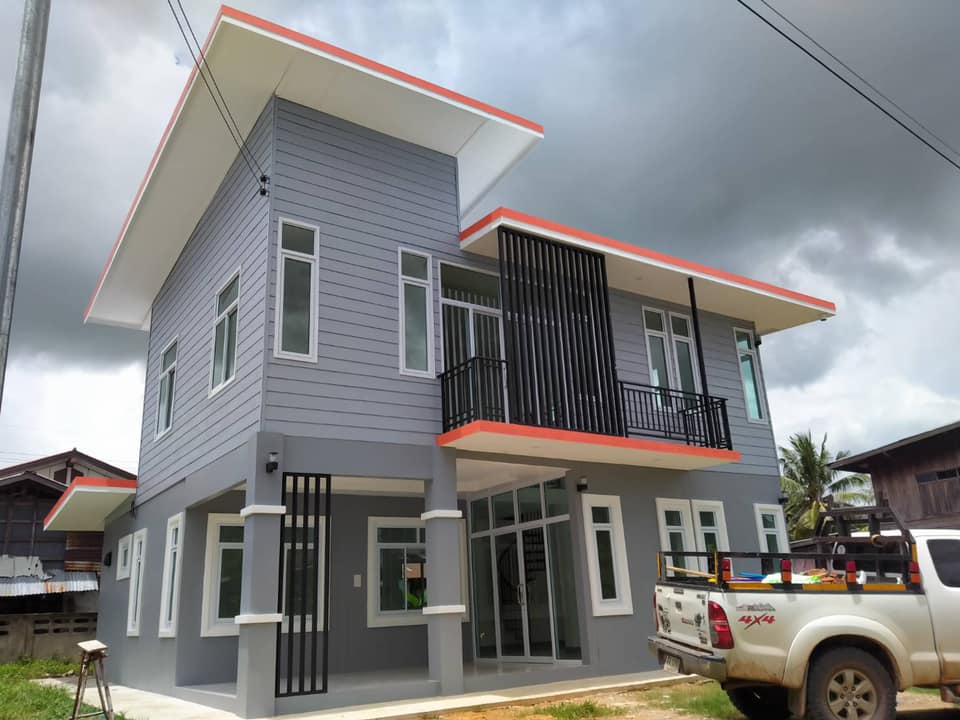 รีโนเวทบ้านไม้ 2 ชั้น เป็นบ้านปูน 2 ชั้น งบ 1.1 ล้านบาท