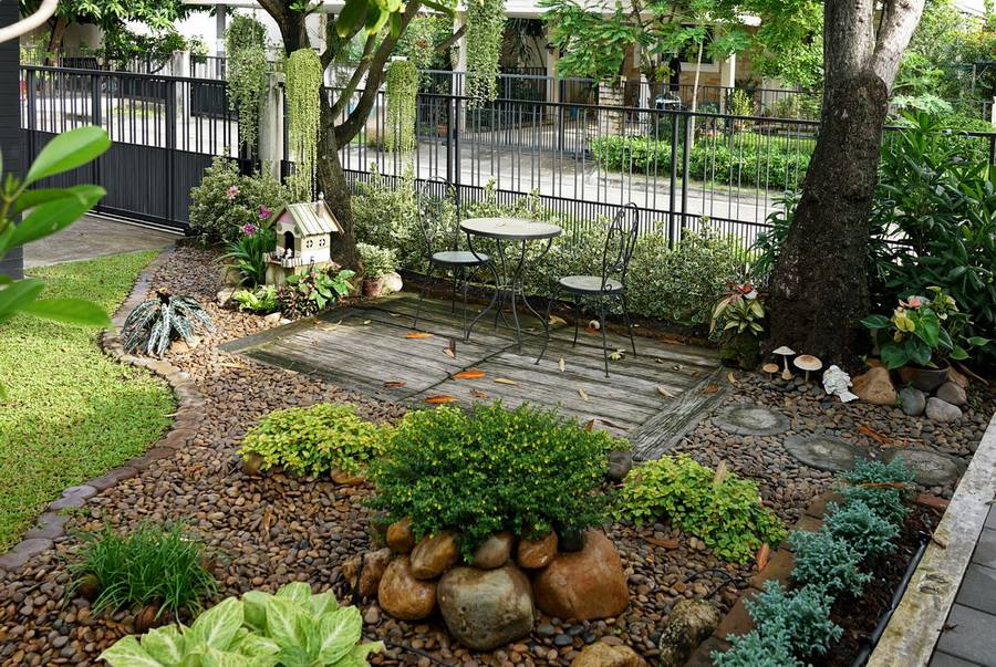 ไอเดียตกแต่งสวนและพื้นที่รอบบ้าน ให้ร่มรื่นน่าพักผ่อน