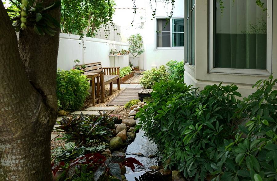 ไอเดียตกแต่งสวนและพื้นที่รอบบ้าน ให้ร่มรื่นน่าพักผ่อน