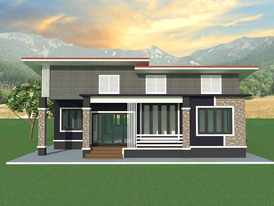 แบบบ้านโมเดิร์น