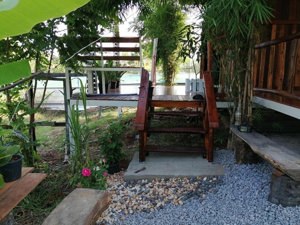 บ้านสวนกับบรรยากาศสุขสบาย