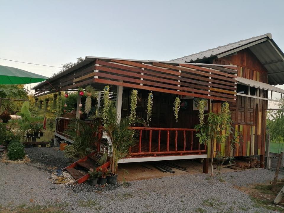 บ้านสวนกับบรรยากาศสุขสบาย