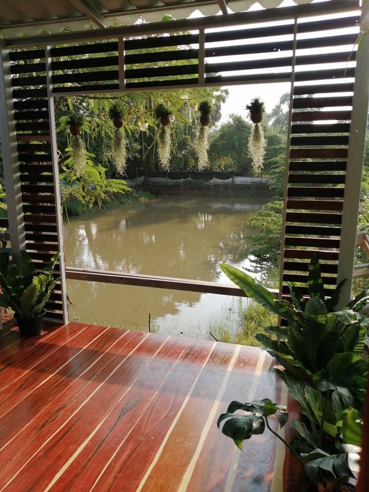 บ้านสวนกับบรรยากาศสุขสบาย