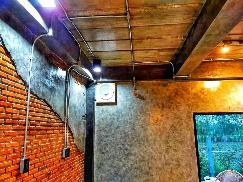 บ้านขนาดเล็กมีดาดฟ้า สำหรับจิบกาแฟ/ไว้จัดปาตี้ หรือ รับแขก งบประมาณ 2.5 แสนบาท