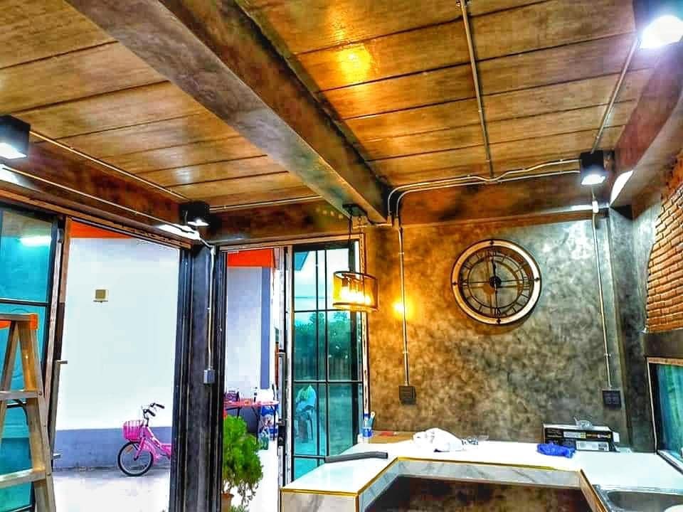 บ้านขนาดเล็กมีดาดฟ้า สำหรับจิบกาแฟ/ไว้จัดปาตี้ หรือ รับแขก งบประมาณ 2.5 แสนบาท