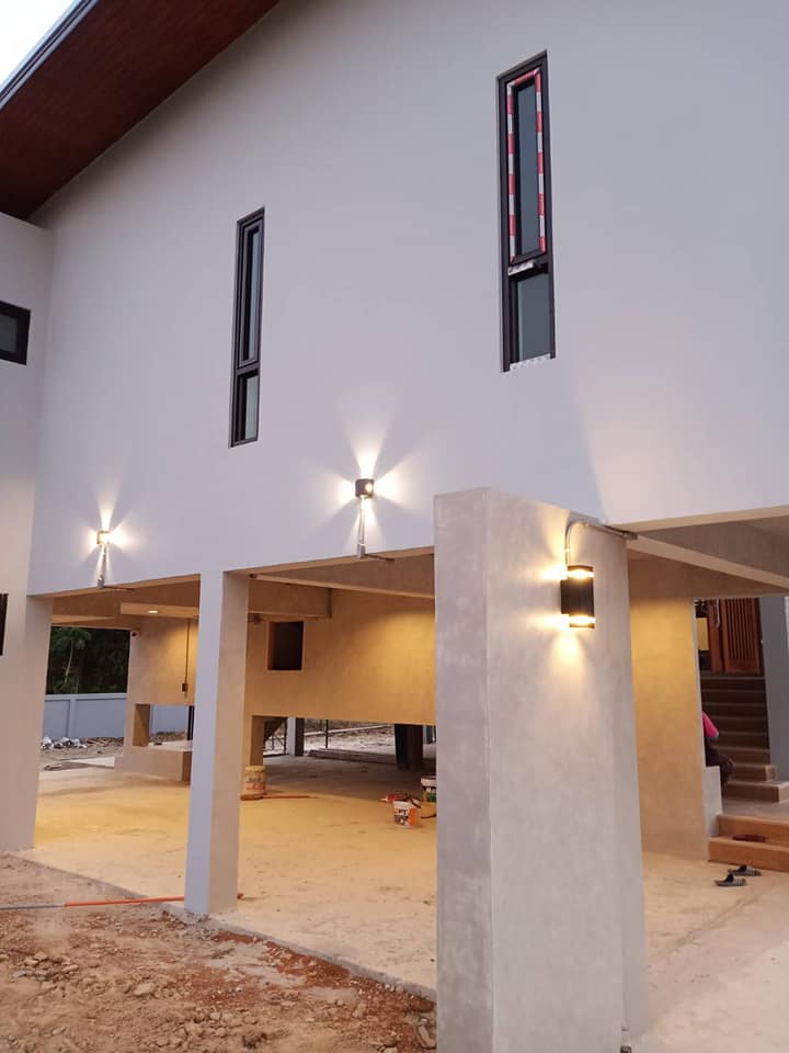 บ้านโมเดิร์น งบสร้างบ้าน 1.8 ล้านทาท ช่าง จ.เพชรบูรณ์