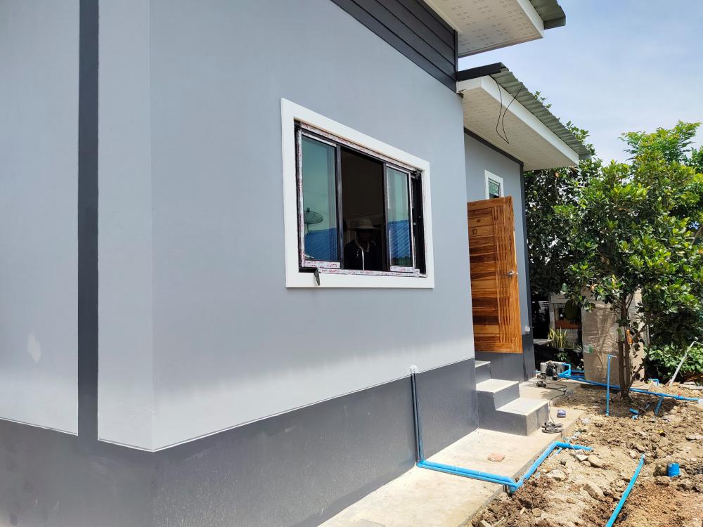 บ้านโมเดิร์น 3 ห้องนอน งบก่อสร้าง 9.5 แสนบาท