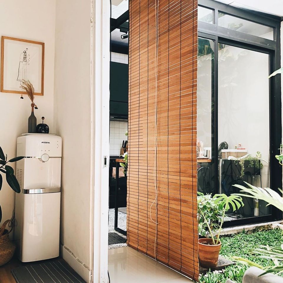 ไอเดียห้องครัวเล็กพร้อมสวนข้างบ้าน