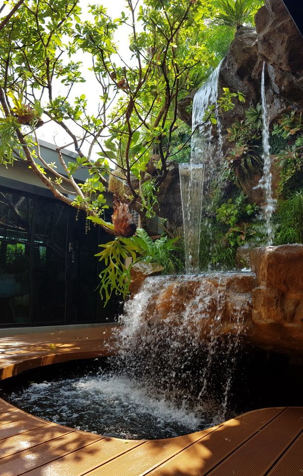 ไอเดีย จัดสวนน้ำตก