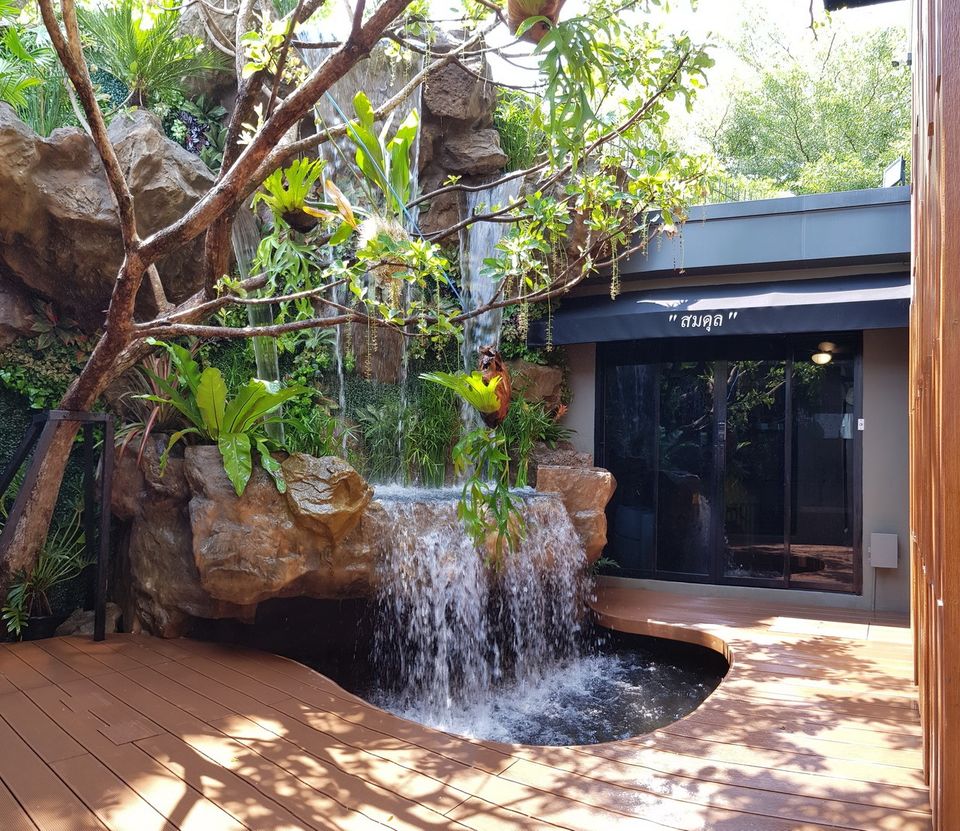 ไอเดีย จัดสวนน้ำตก