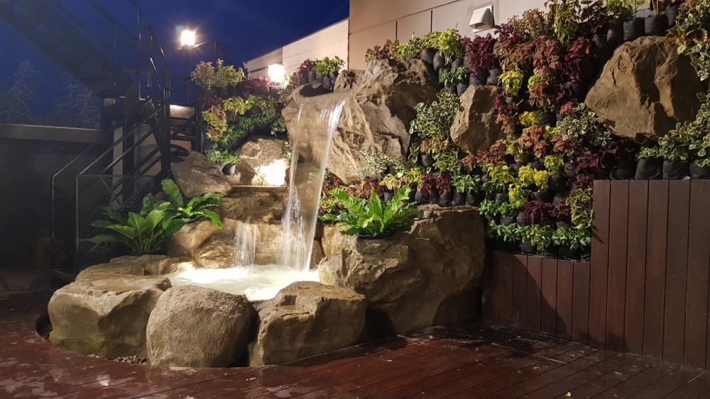 ไอเดีย จัดสวนน้ำตก