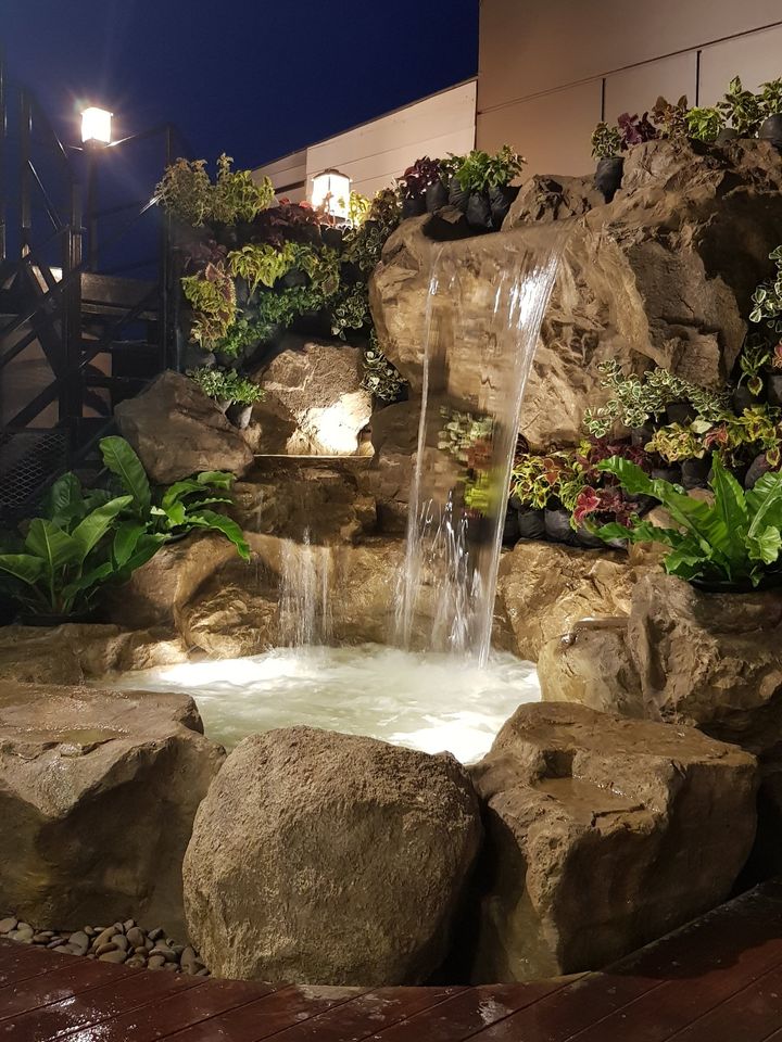 ไอเดีย จัดสวนน้ำตก