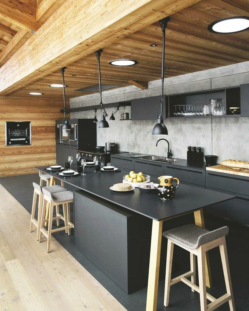 35 ไอเดียครัวในสไตล์ลอฟท์ เป็นบาร์นั่ง สวยเท่โดดเด่นน่าใช้งาน