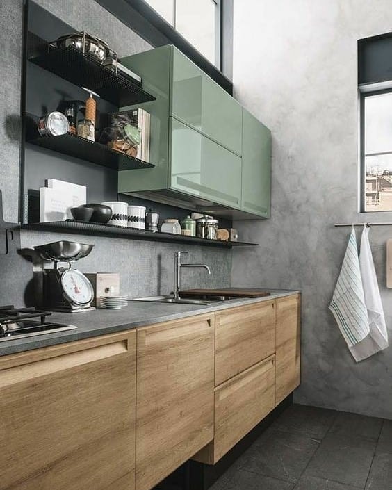 35 ไอเดียครัวในสไตล์ลอฟท์ เป็นบาร์นั่ง สวยเท่โดดเด่นน่าใช้งาน