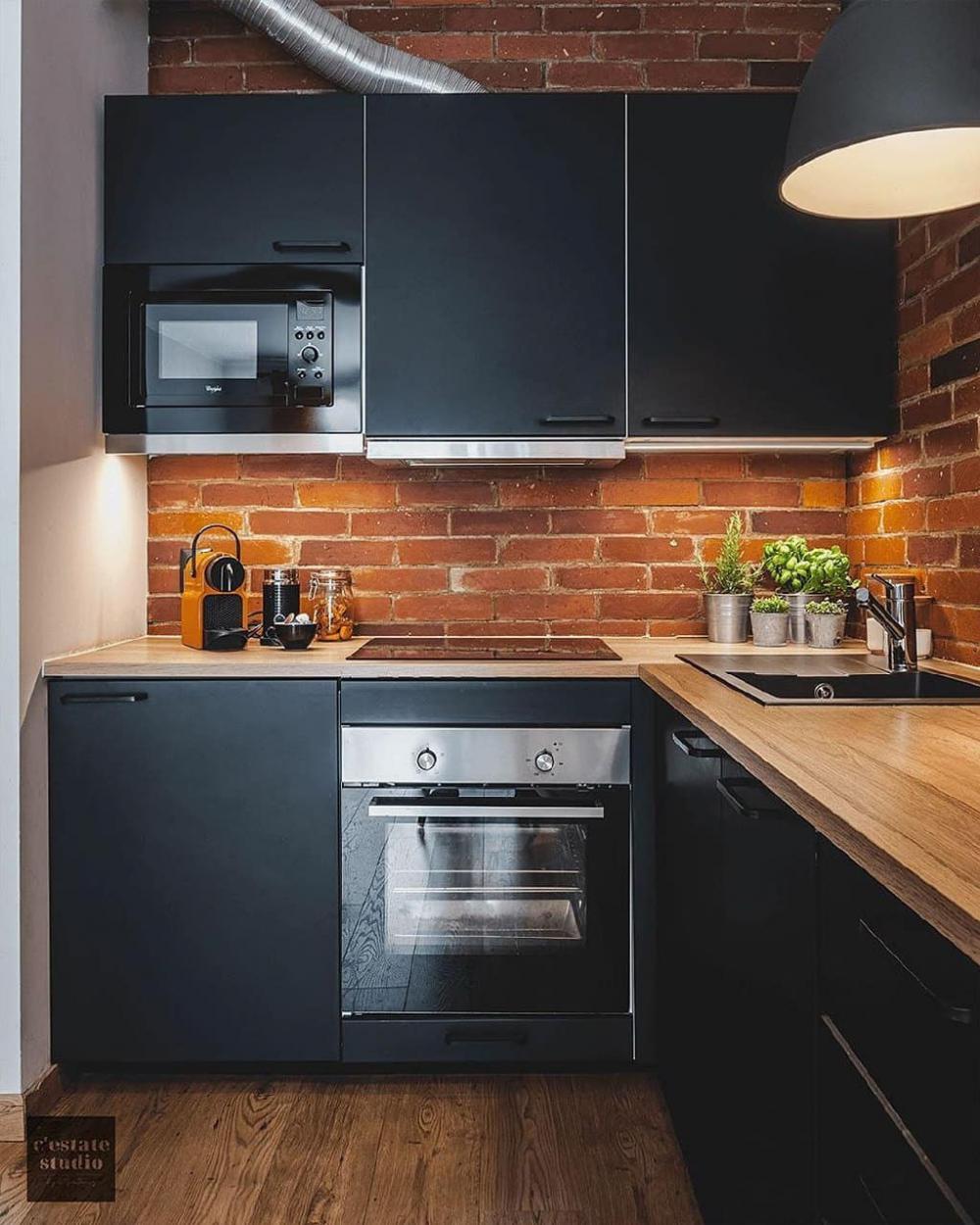 35 ไอเดียครัวในสไตล์ลอฟท์ เป็นบาร์นั่ง สวยเท่โดดเด่นน่าใช้งาน