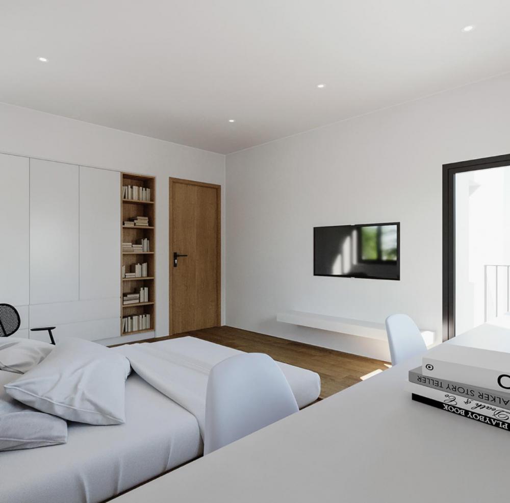 ไอเดียบ้านโมเดิร์นสีขาว ตกแต่งเรียบง่าย โปร่งโล่ง ใกล้ชิดธรรมชาติ