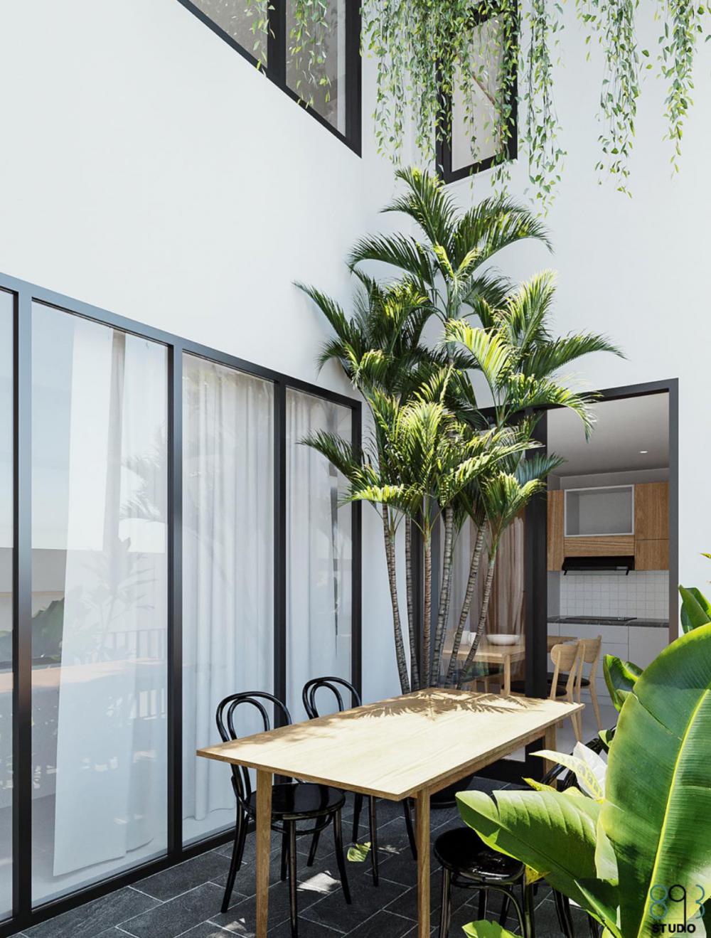 ไอเดียบ้านโมเดิร์นสีขาว ตกแต่งเรียบง่าย โปร่งโล่ง ใกล้ชิดธรรมชาติ