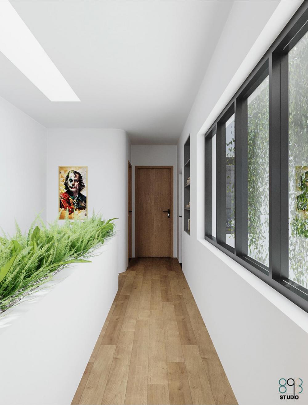 ไอเดียบ้านโมเดิร์นสีขาว ตกแต่งเรียบง่าย โปร่งโล่ง ใกล้ชิดธรรมชาติ