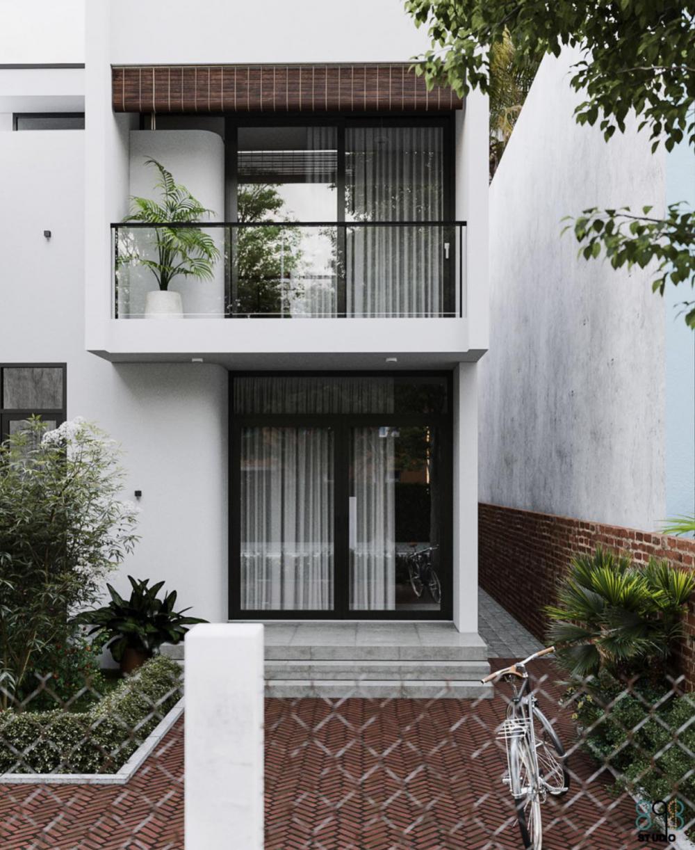 ไอเดียบ้านโมเดิร์นสีขาว ตกแต่งเรียบง่าย โปร่งโล่ง ใกล้ชิดธรรมชาติ