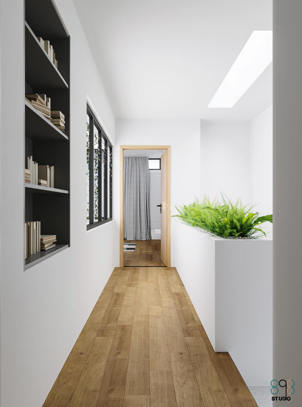 ไอเดียบ้านโมเดิร์นสีขาว ตกแต่งเรียบง่าย โปร่งโล่ง ใกล้ชิดธรรมชาติ