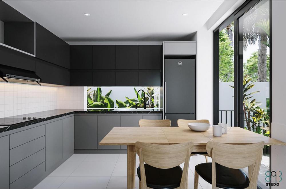 ไอเดียบ้านโมเดิร์นสีขาว ตกแต่งเรียบง่าย โปร่งโล่ง ใกล้ชิดธรรมชาติ