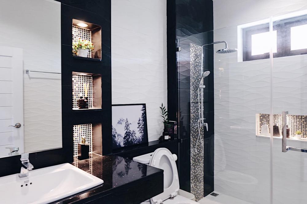 บ้านโมเดิร์น 3 ห้องนอน และห้องอื่นๆ งบ 2.3 ล้าน (ไม่รวมตกแต่งภายใน)