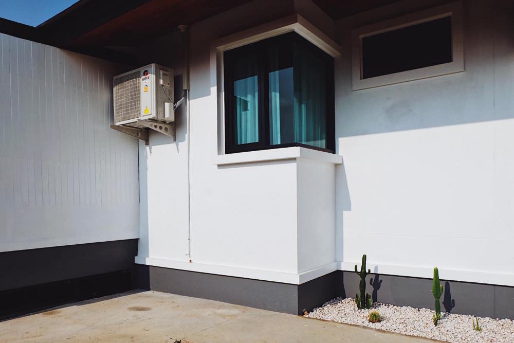 บ้านโมเดิร์น 3 ห้องนอน และห้องอื่นๆ งบ 2.3 ล้าน (ไม่รวมตกแต่งภายใน)