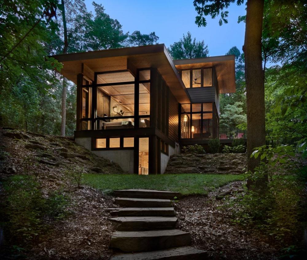 บ้านในสวนป่า โมเดิร์น ทรอปิคอล