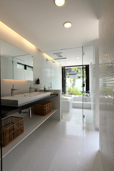 ไอเดียห้องน้ำโมเดิร์นในแบบญี่ปุ่น สวยงามเรียบง่าย