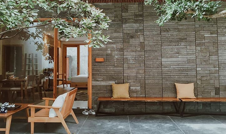 ไอเดียบ้านชั้นเดียว+สวนกลางบ้าน