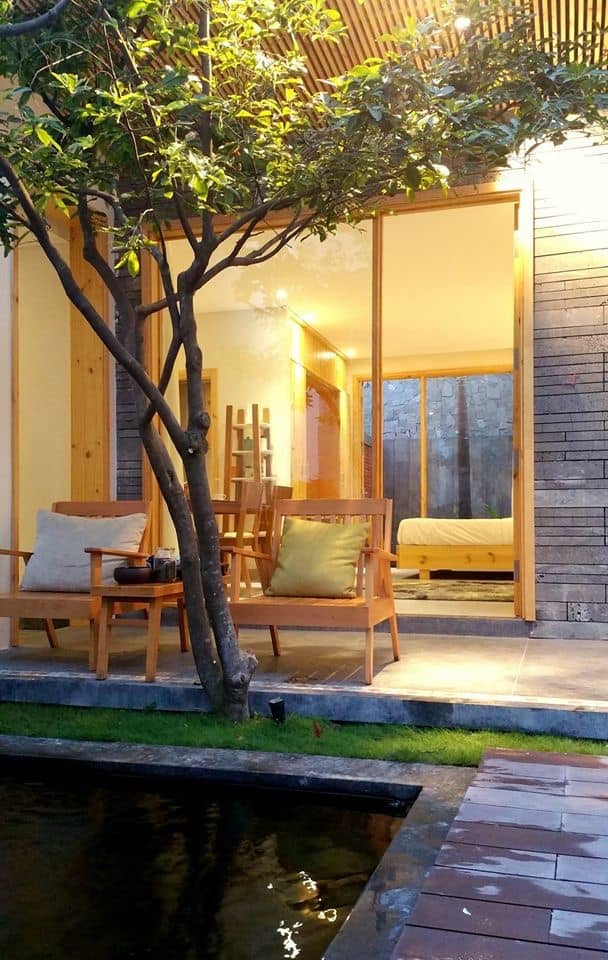 ไอเดียบ้านชั้นเดียว+สวนกลางบ้าน