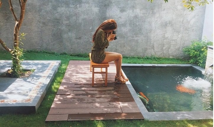 ไอเดียบ้านชั้นเดียว+สวนกลางบ้าน