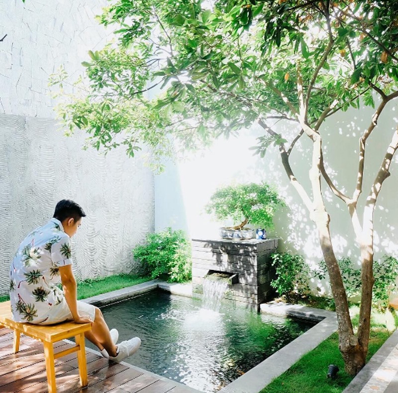 ไอเดียบ้านชั้นเดียว+สวนกลางบ้าน