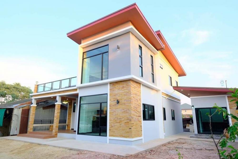 บ้านโมเดิร์น 9 ห้อง หรูหรา