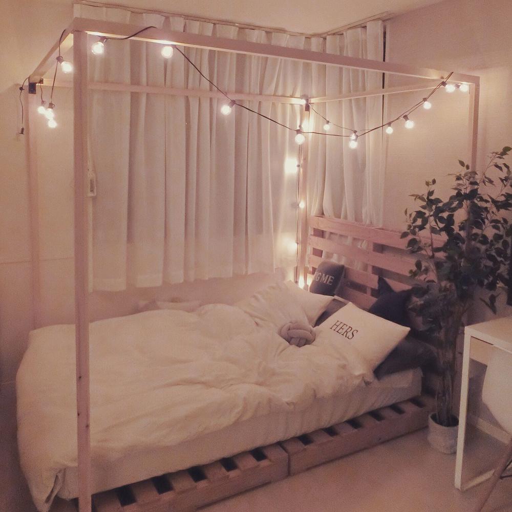 50 ไอเดียเตียงไม้พาเลท สวยในในราคาประหยัด